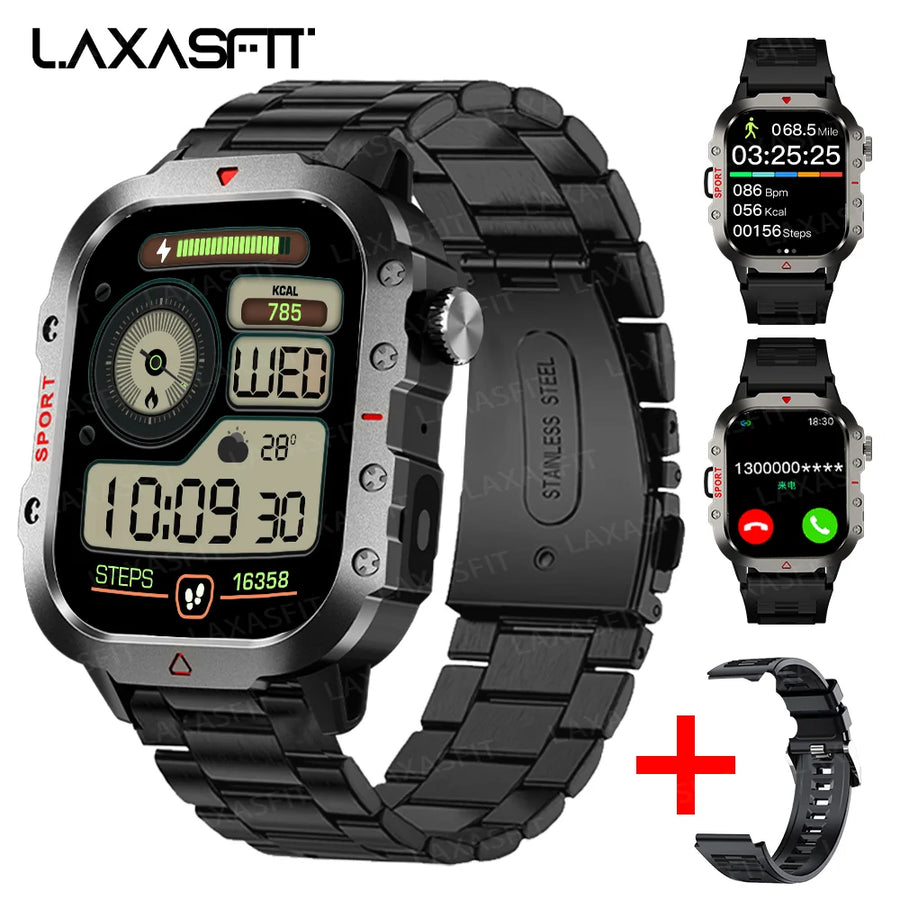 LAXASFIT™ 5610 – Smartwatch Sport; Santé | Écran HD 1.71’’
