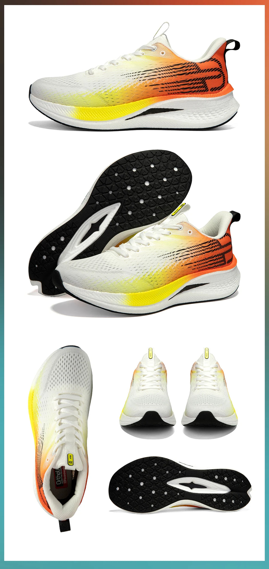baasploa W3100 H1072 – Chaussures de running homme légères et professionnelles