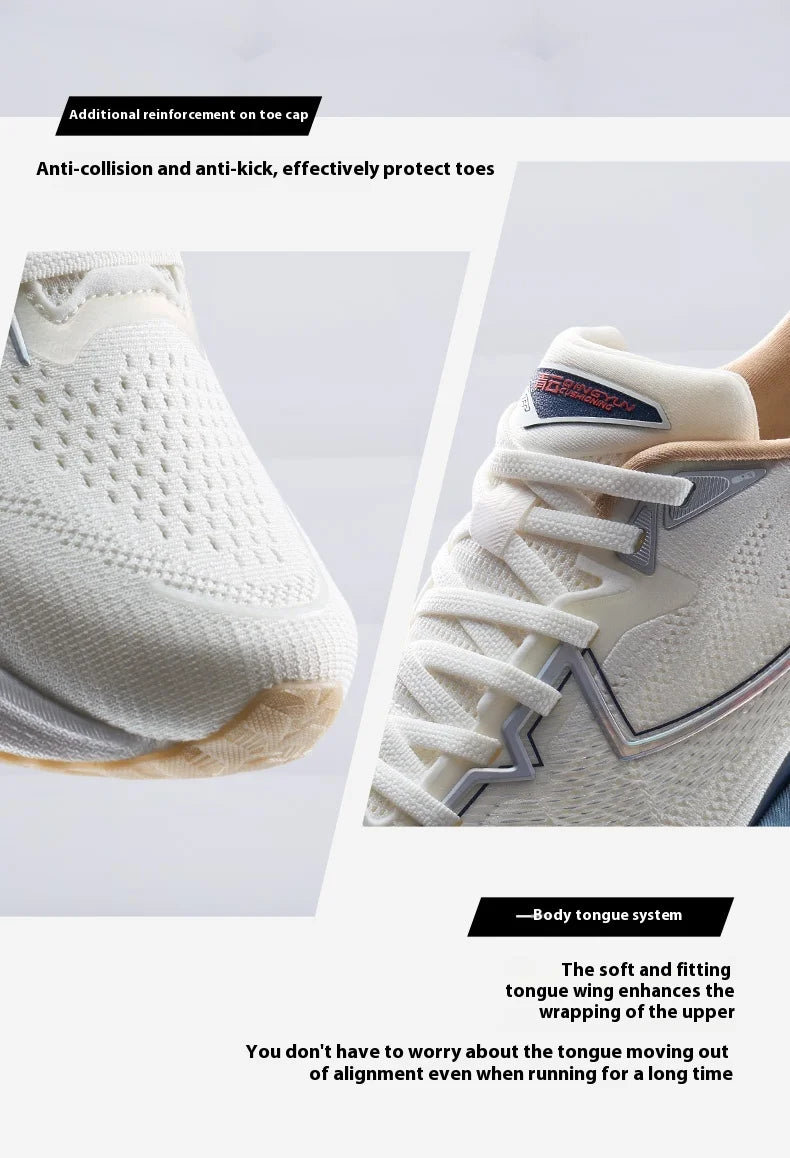 Xtep Marathon Pro – Chaussures de course homme respirantes à amorti dynamique