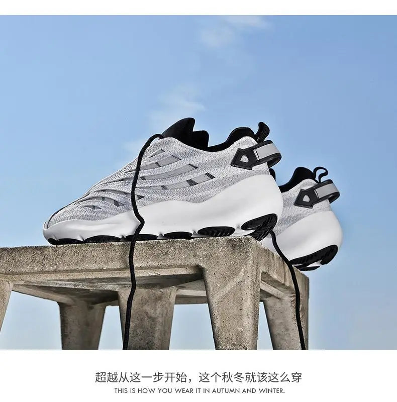 Men's Casual Sneakers Spring & Autumn - Breathable and Versatile Sneakers, Fashion Style
