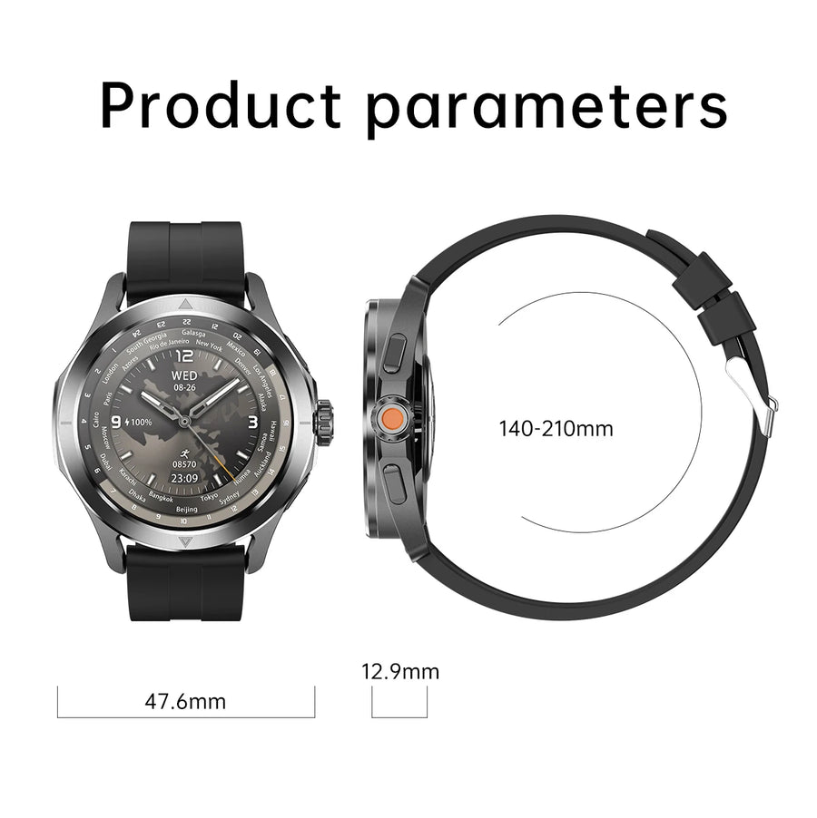 Montre Connectée RNABAU 2025 – GPS