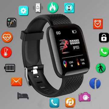 Smartwatch D13/116Plus – Men's/Women's Smartwatch | Health & Activity Tracker | Sports Bracelet Ideal Gift