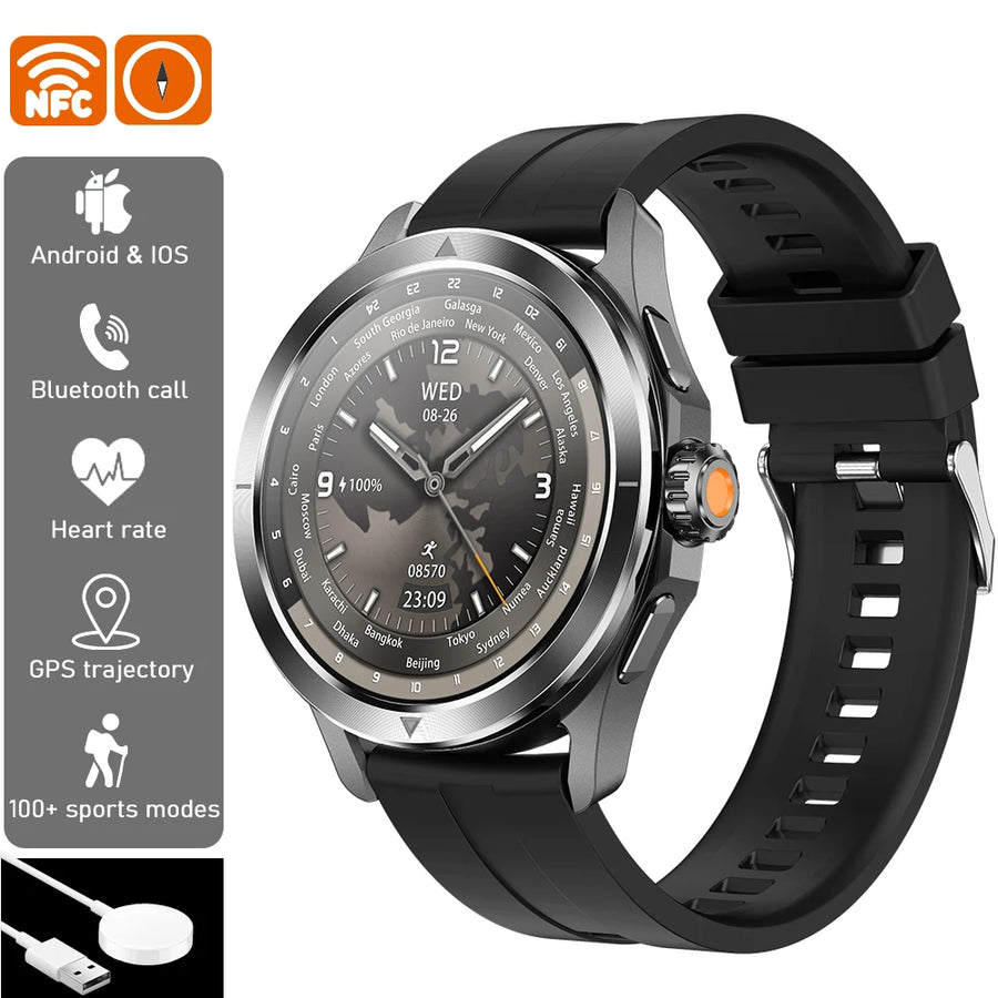 Montre Connectée RNABAU 2025 – GPS