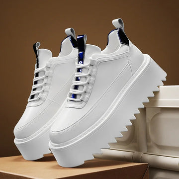 CHAXIAOA Men's Ankle Boots, Urban Core Classics – Chunky & Comfortable Sneakers