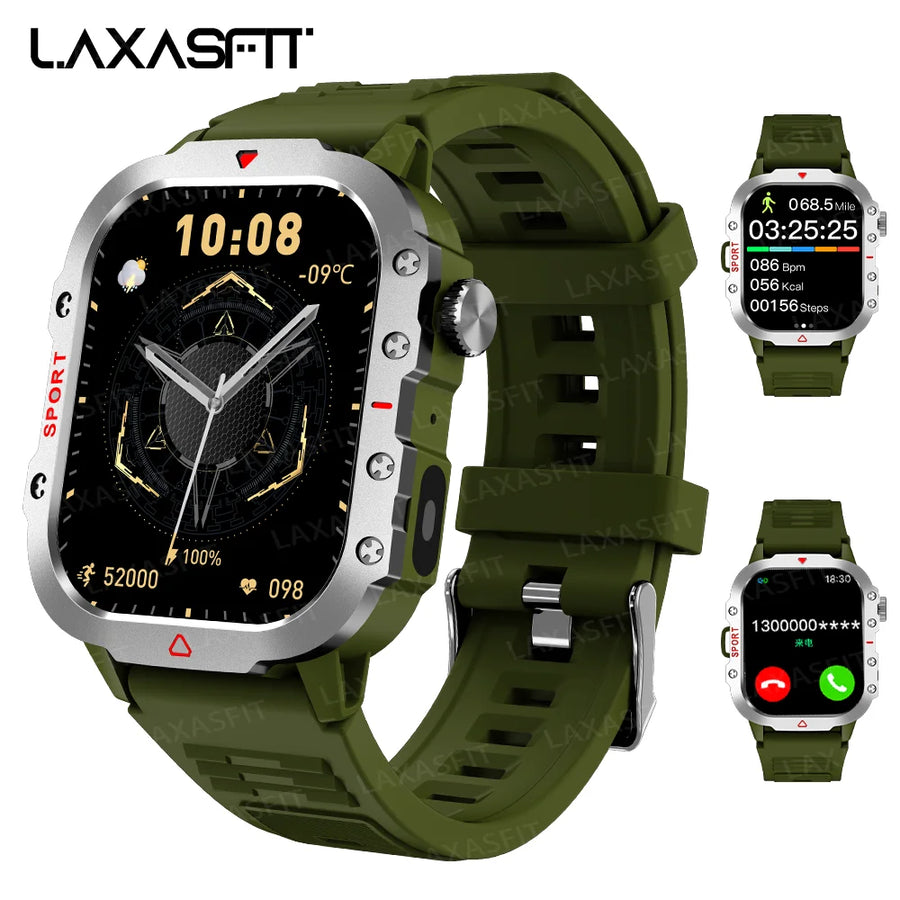 LAXASFIT™ 5610 – Smartwatch Sport; Santé | Écran HD 1.71’’