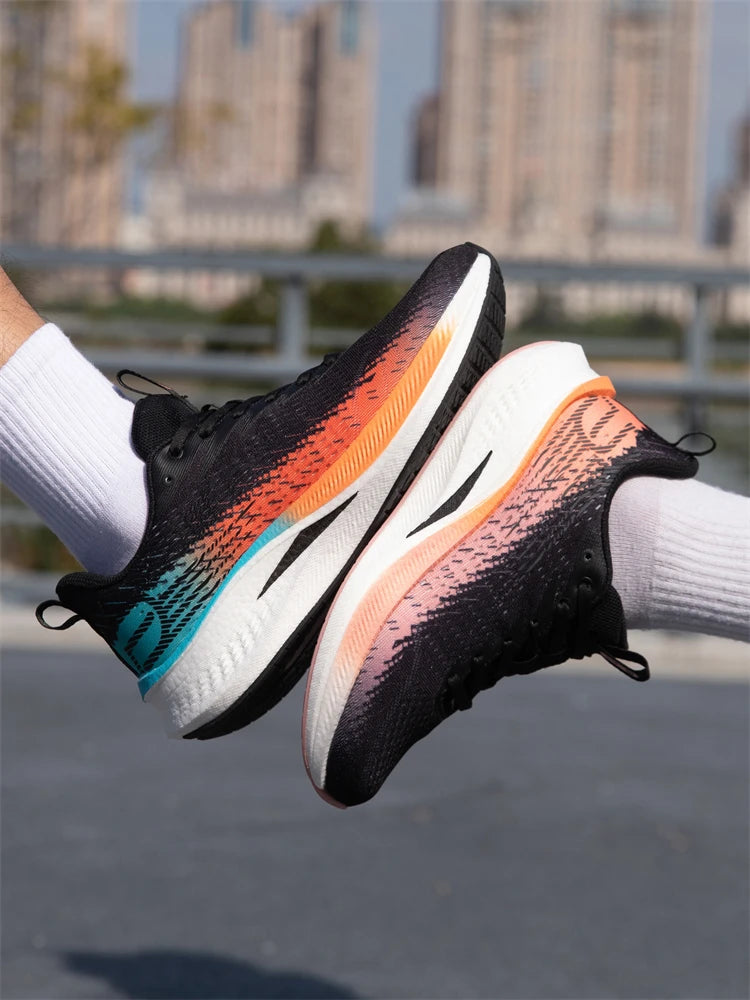 Baasploa W3100 H1072 – Chaussures de running unisexes respirantes pour semi-marathon