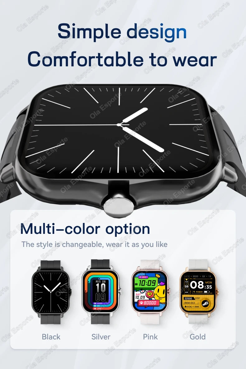 Watch, Ola Esporte Smartwatch 1.83'' – Elegance, Health & Connectivity