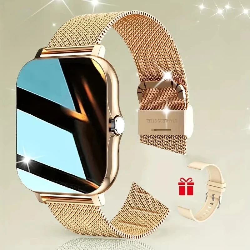 DIXSG 2025 Smartwatch – Sport & Health with GPS, Bluetooth, 1.44'' Touchscreen Android & iOS