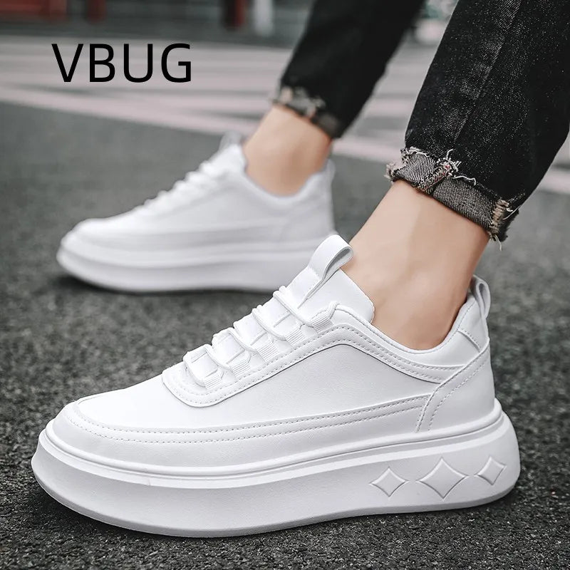 SkyStep – Fashion Sneakers with Thick Sole