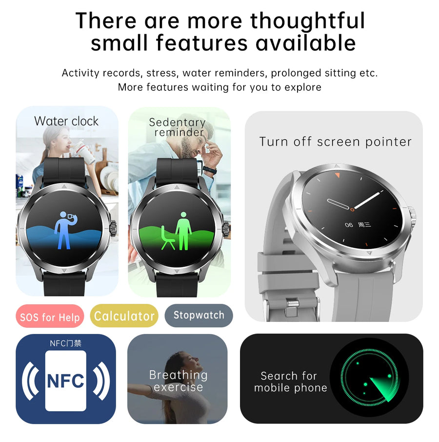 Montre Connectée RNABAU 2025 – GPS