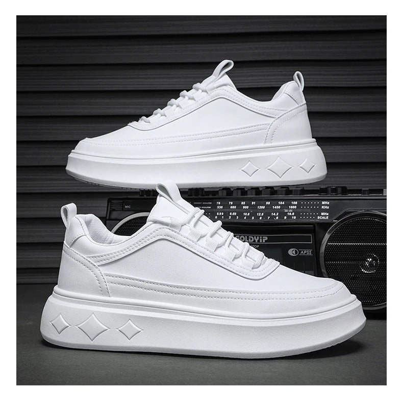 SkyStep – Fashion Sneakers with Thick Sole