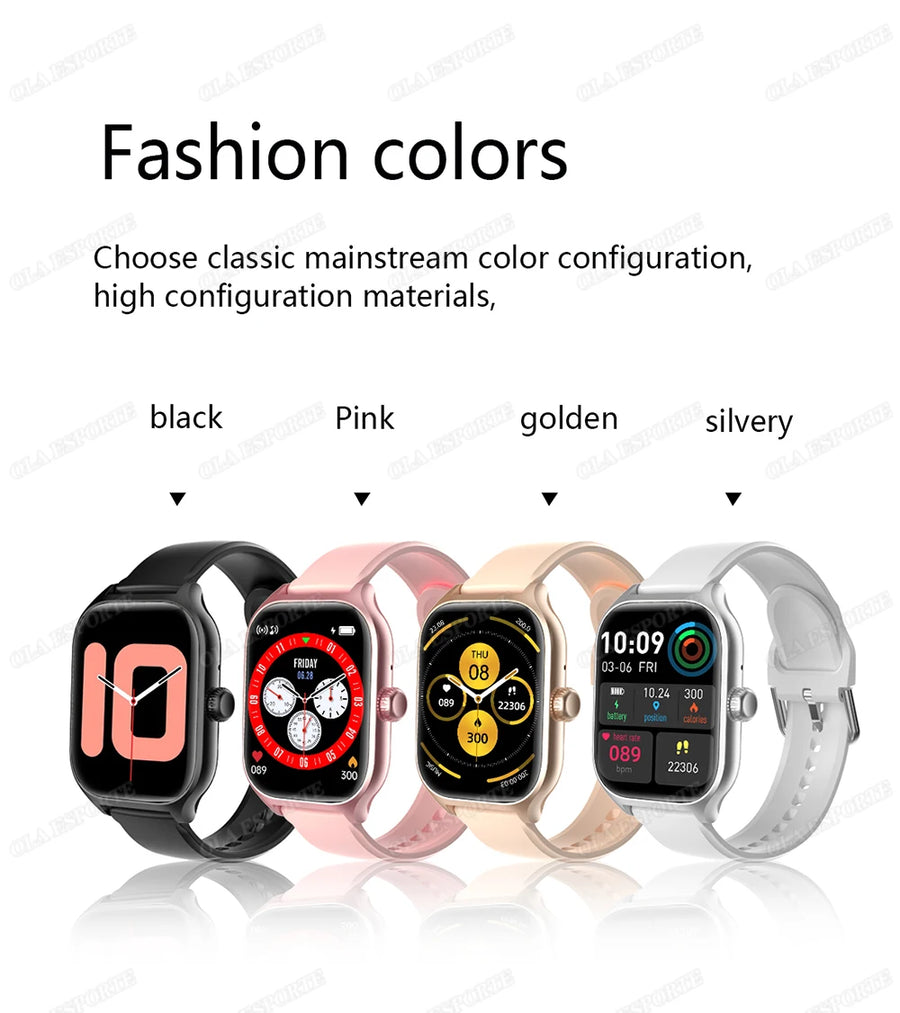 Ola Esporte 2.01'' Connected Watch – Health, Calls & Notifications – Elegance and Performance in Everyday Life, 2025