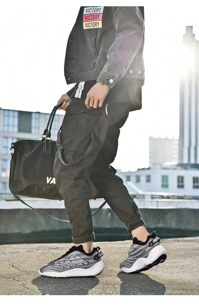 Men's Casual Sneakers Spring & Autumn - Breathable and Versatile Sneakers, Fashion Style