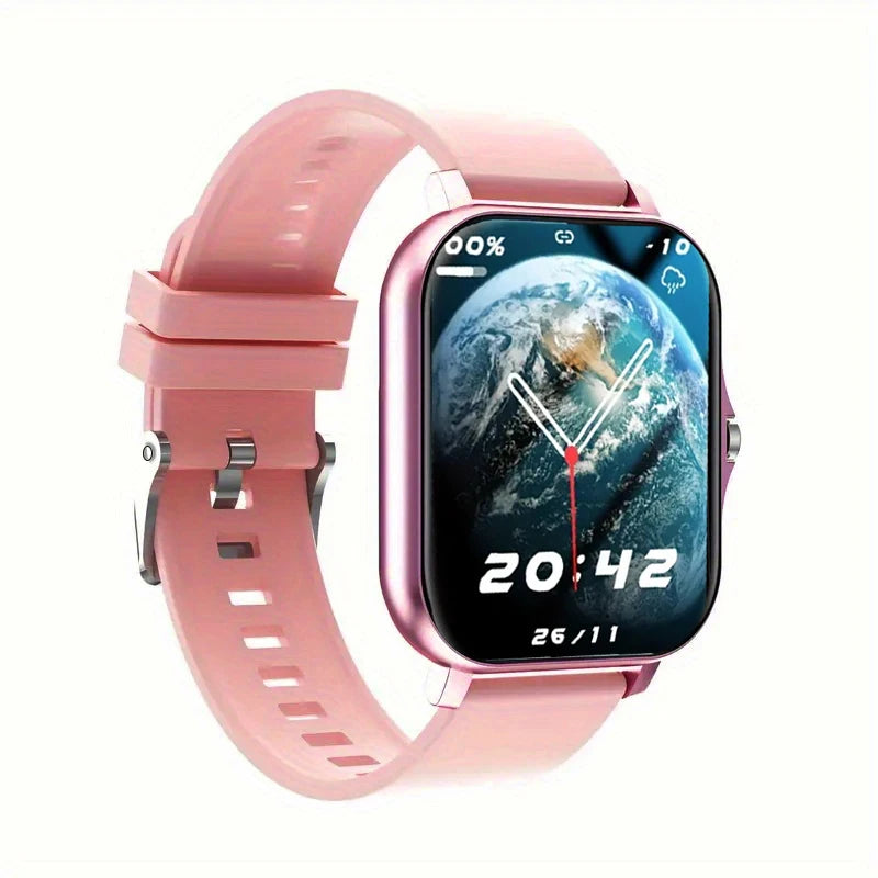 Unisex Smartwatch - Wireless Calls, Multiple App Notifications, Sports Smartwatch Compatible with iPhone and Android
