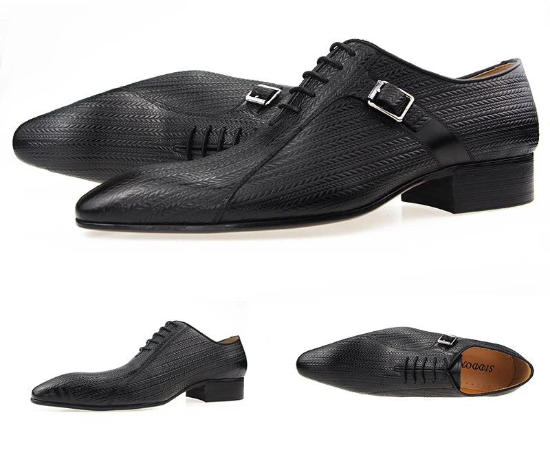 ASIMAYA Luxury Oxford – Chaussures Homme en Cuir Véritable
