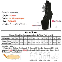 Women's Fetish Ankle Boots - Super High Heel, Western Style, Evening and Nightclub