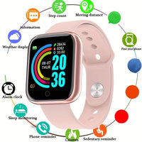 Smartwatch D13/116Plus – Men's/Women's Smartwatch | Health &amp; Activity Tracker | Sports Bracelet Ideal Gift