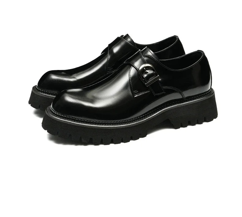 Oxford Homme de Luxe en Cuir Verni Italien – Chaussures Élevées à la Main, Élégantes & Confortables pour Mariage et Affaires