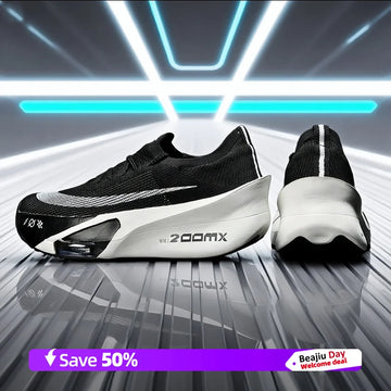 Chaussures de course unisexes – Plaque carbone, respirantes et ultralégères