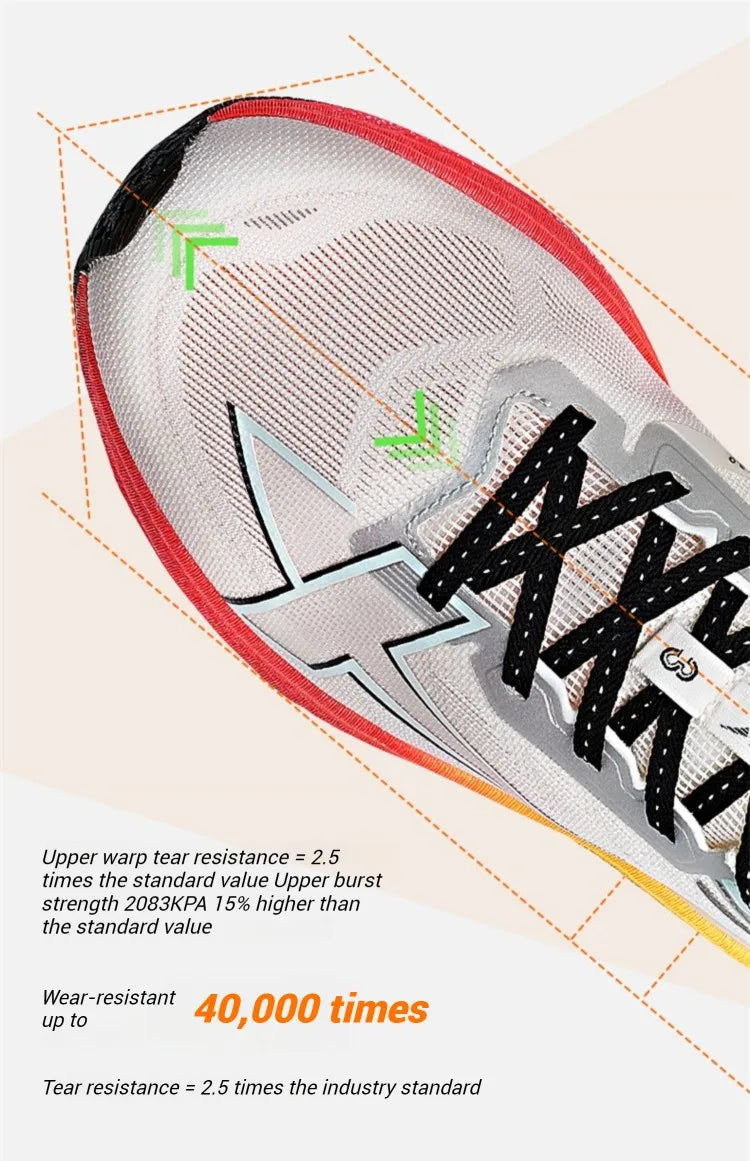 Xtep Women Running Shoes 2000km 3.0 2025 Xtep ForMotion Pro – Chaussures de course femme stables et respirantes pour sol dur
