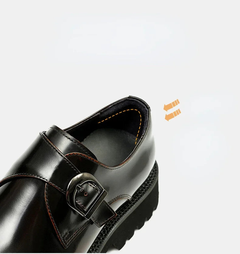 Oxford Homme de Luxe en Cuir Verni Italien – Chaussures Élevées à la Main, Élégantes & Confortables pour Mariage et Affaires