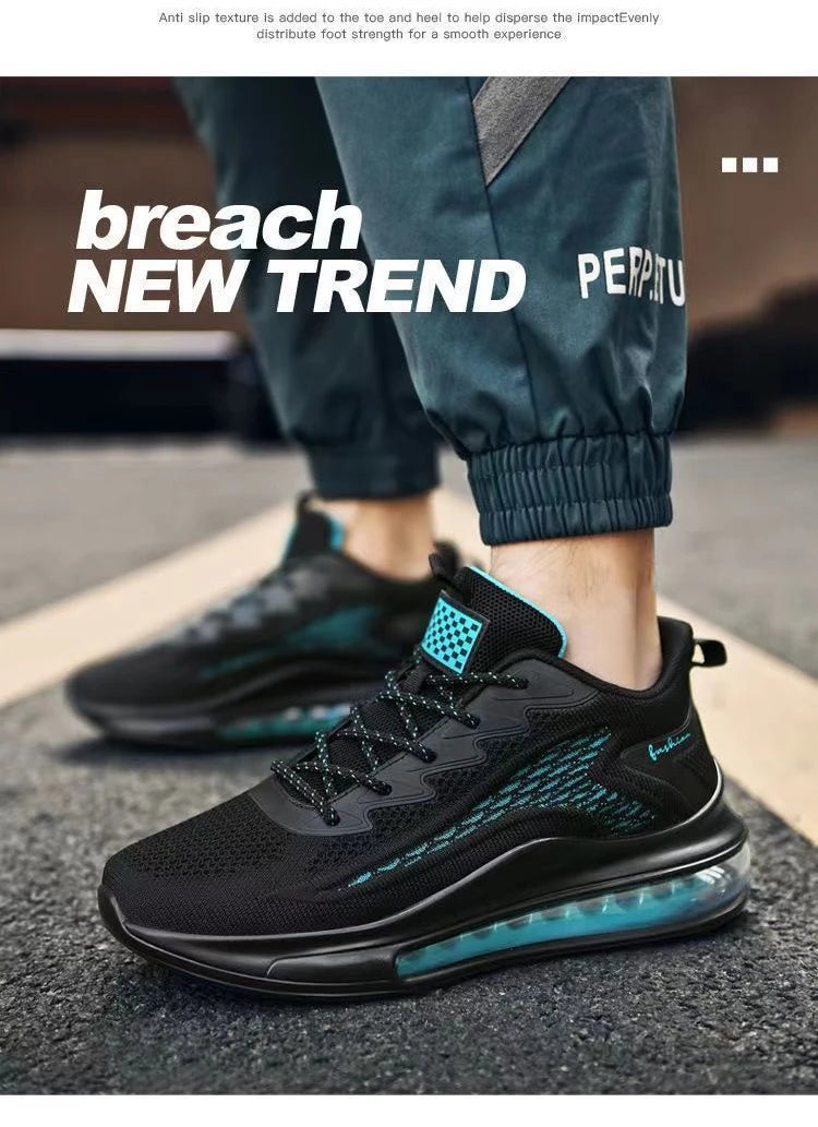 Baskets sport homme – Mesh respirant et amorti doux