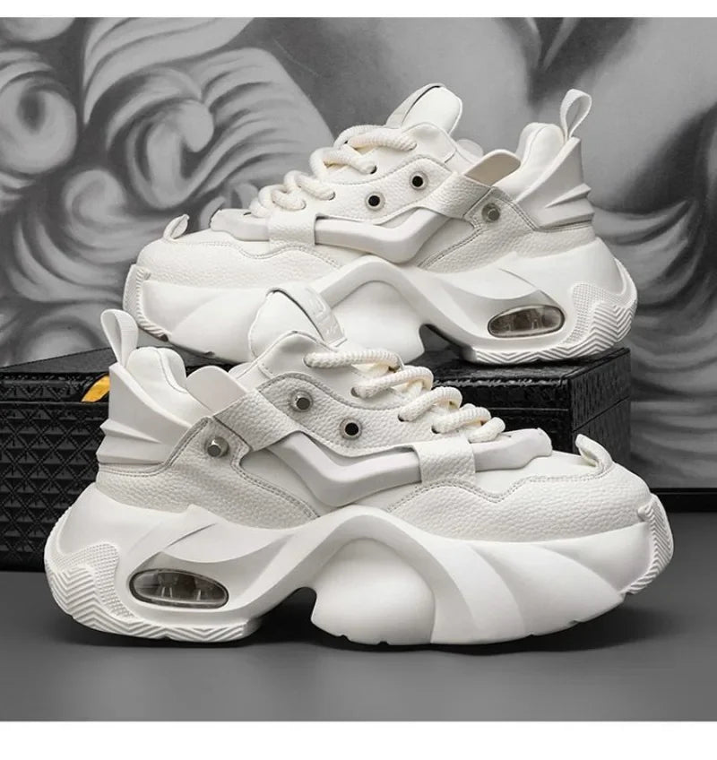 SkyRise – Men's Platform Height Increasing Sneakers