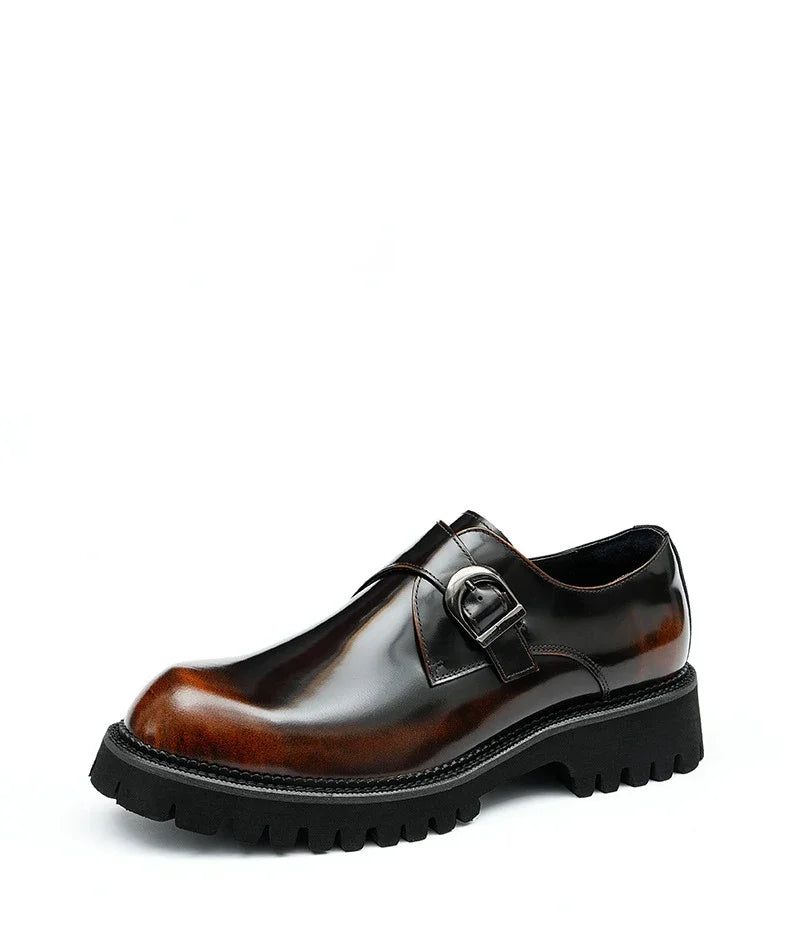 Oxford Homme de Luxe en Cuir Verni Italien – Chaussures Élevées à la Main, Élégantes & Confortables pour Mariage et Affaires