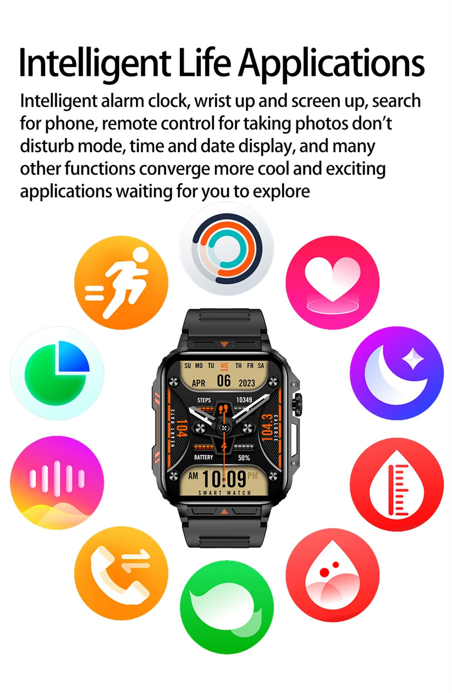 2024 1.95 TitanTalk™ – Montre Connectée Sport & Appels