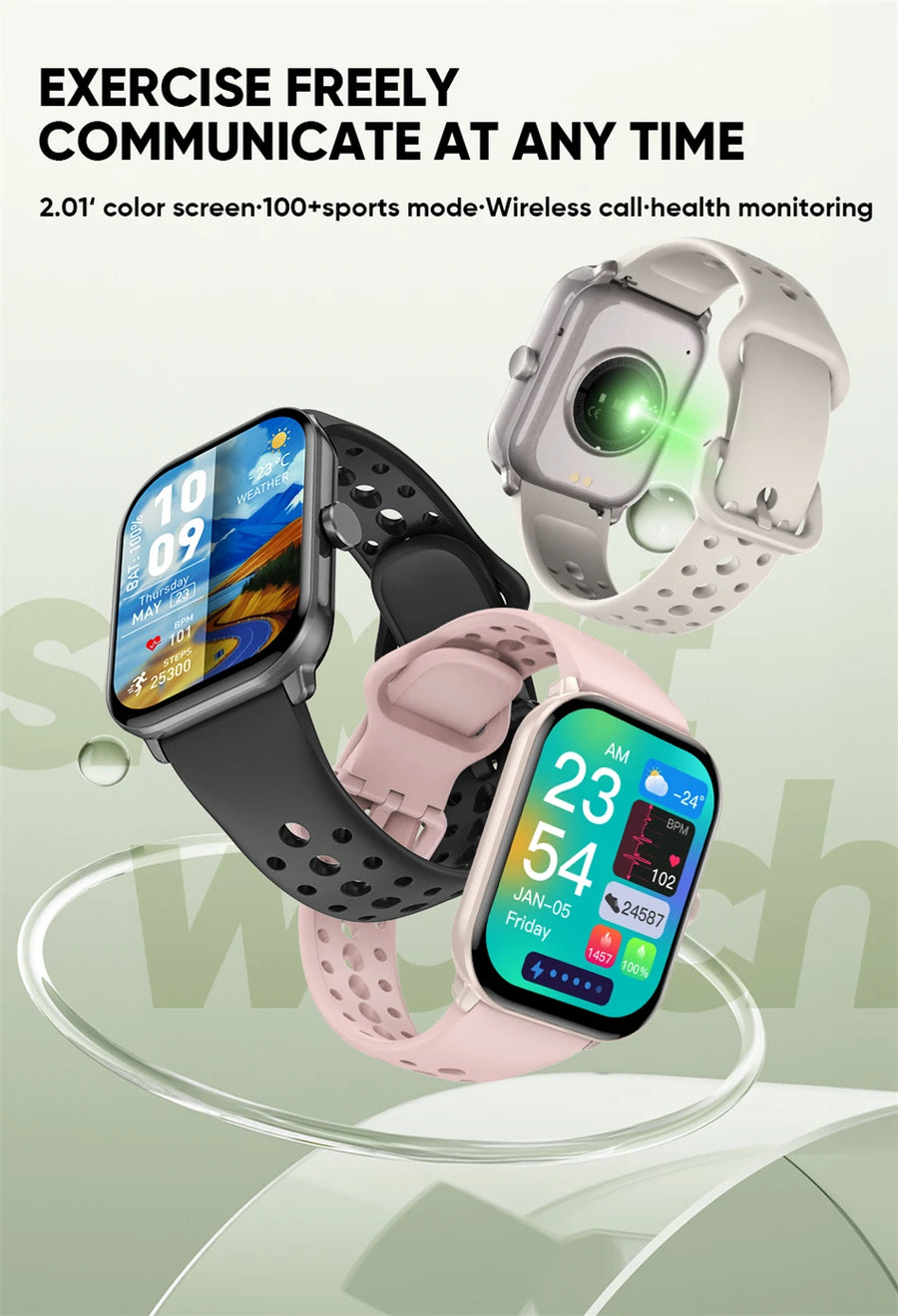 Montre Connectée BOXUXING Watch 5 Global
