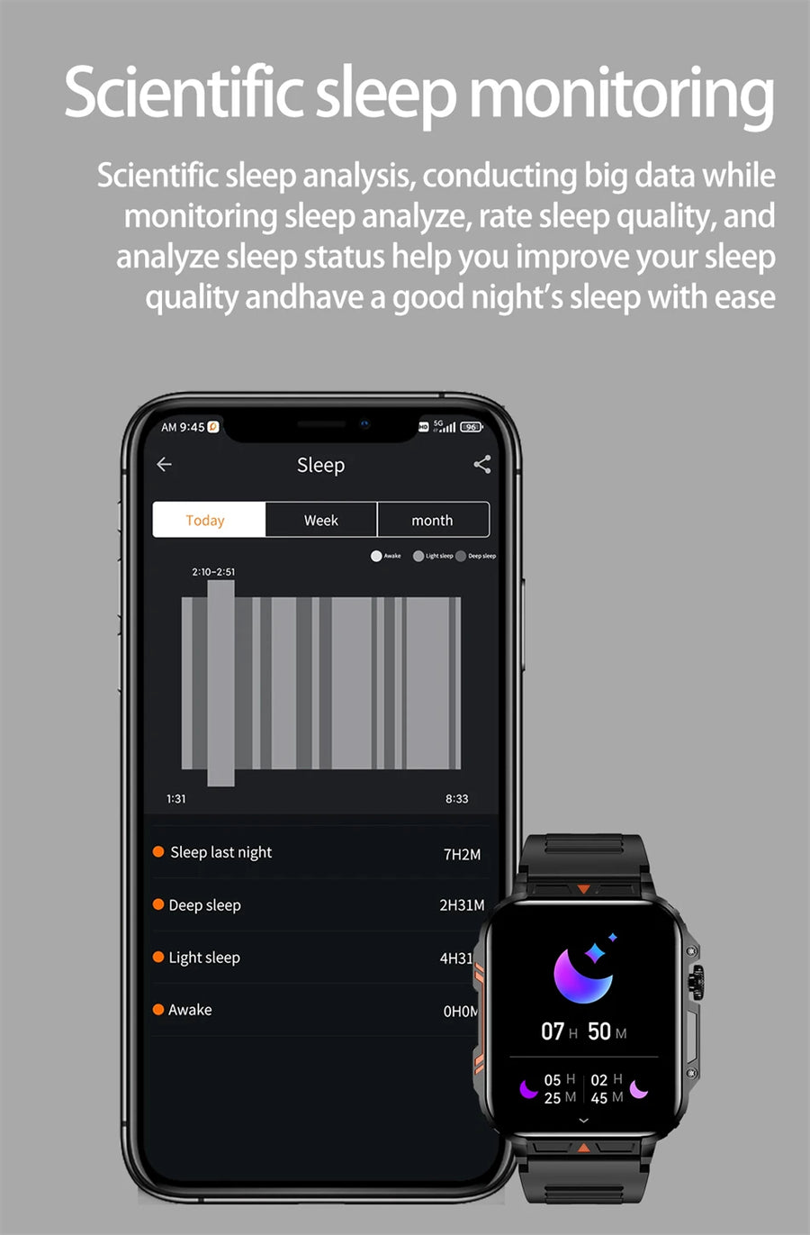 2024 1.95 TitanTalk™ – Montre Connectée Sport & Appels