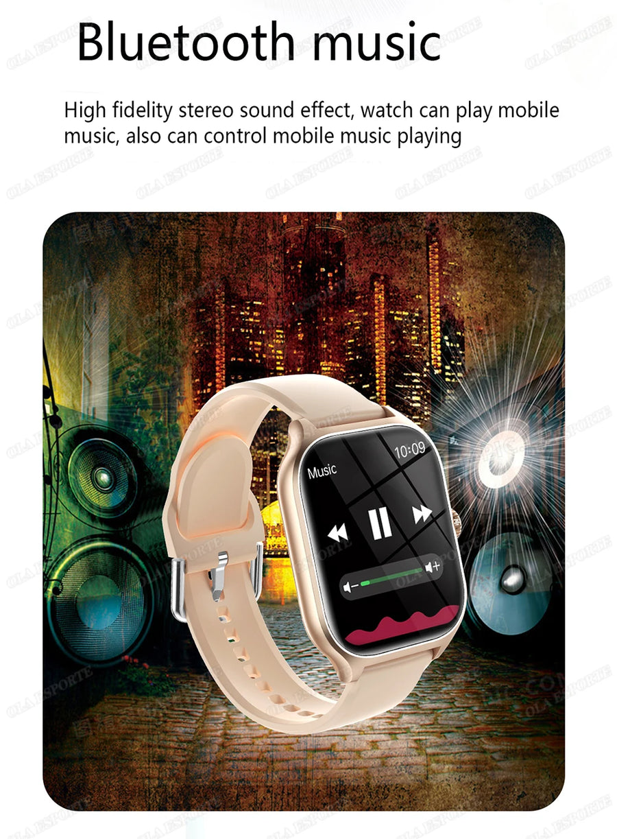 Ola Esporte 2.01'' Connected Watch – Health, Calls & Notifications – Elegance and Performance in Everyday Life, 2025