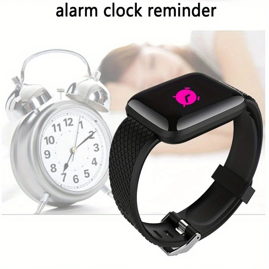 Smartwatch D13/116Plus – Men's/Women's Smartwatch | Health & Activity Tracker | Sports Bracelet Ideal Gift
