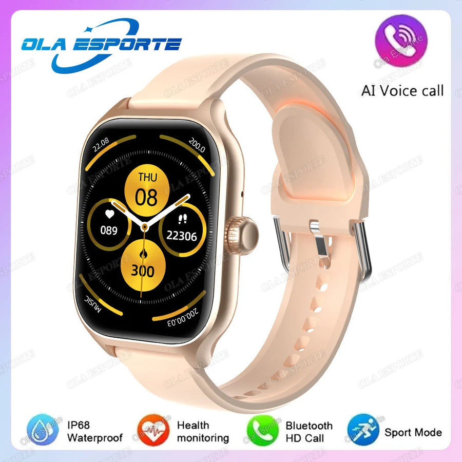 Ola Esporte 2.01'' Connected Watch – Health, Calls & Notifications – Elegance and Performance in Everyday Life, 2025