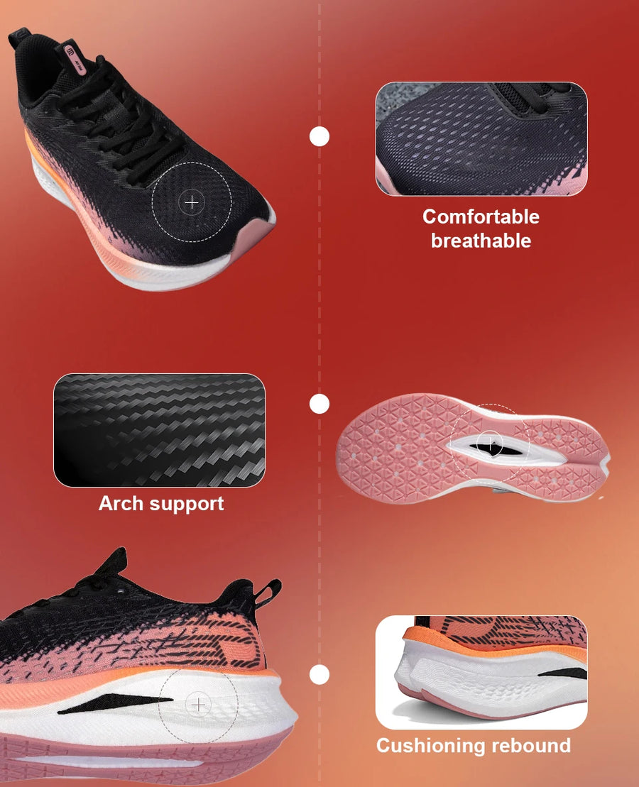 baasploa W3100 H1072 – Chaussures de running homme légères et professionnelles