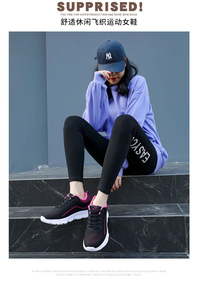 MCDV – Baskets femme plates élégantes et légères pour Femme