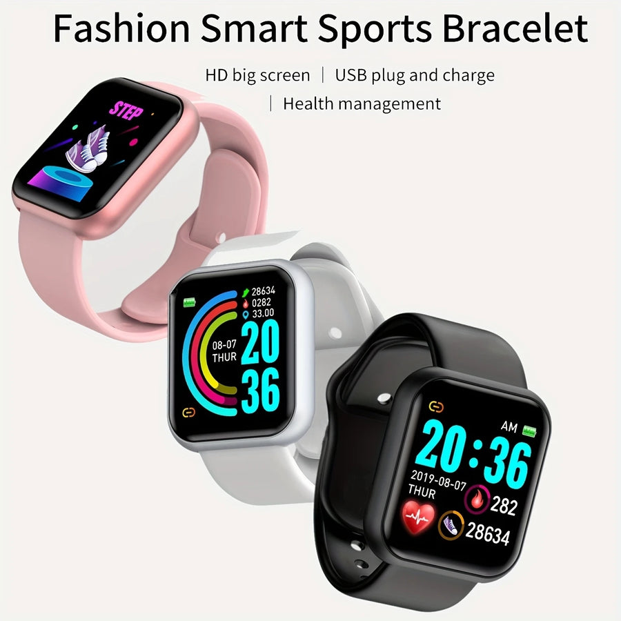 Smartwatch D13/116Plus – Men's/Women's Smartwatch | Health & Activity Tracker | Sports Bracelet Ideal Gift