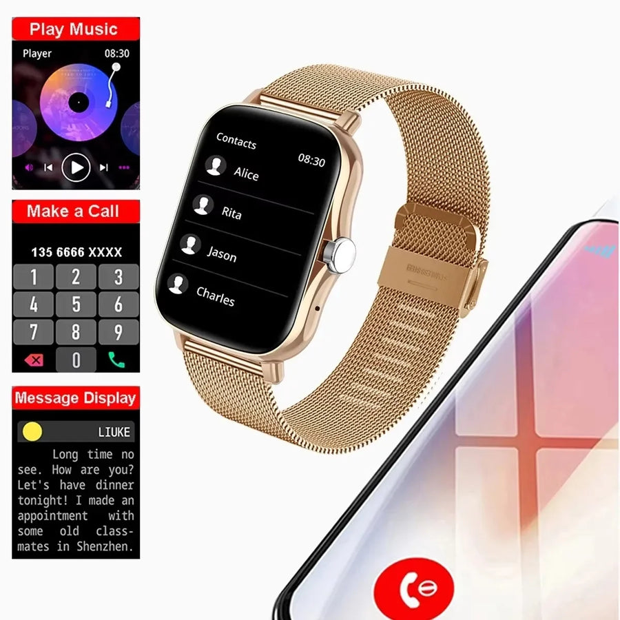 COTAUL GT20 Smartwatch – 1.83” Screen | Bluetooth Calls | IP67 Waterproof | Health & Fitness Tracking | iPhone / Android Compatible