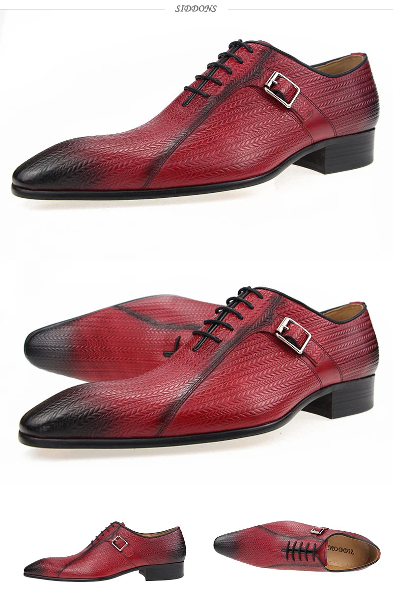 ASIMAYA Luxury Oxford – Chaussures Homme en Cuir Véritable