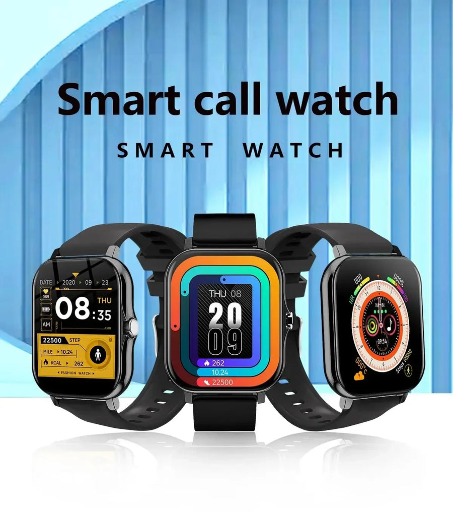 DIXSG 2025 Smartwatch – Sport & Health with GPS, Bluetooth, 1.44'' Touchscreen Android & iOS