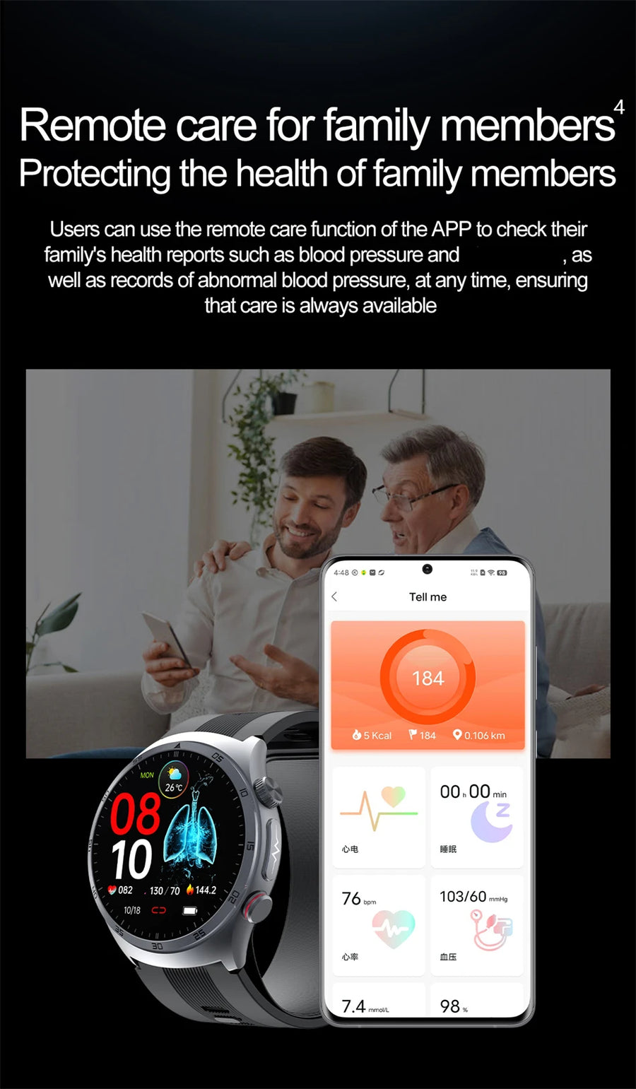 GUHUAVMI DT Watch Ultra 2025 – Smartwatch Homme