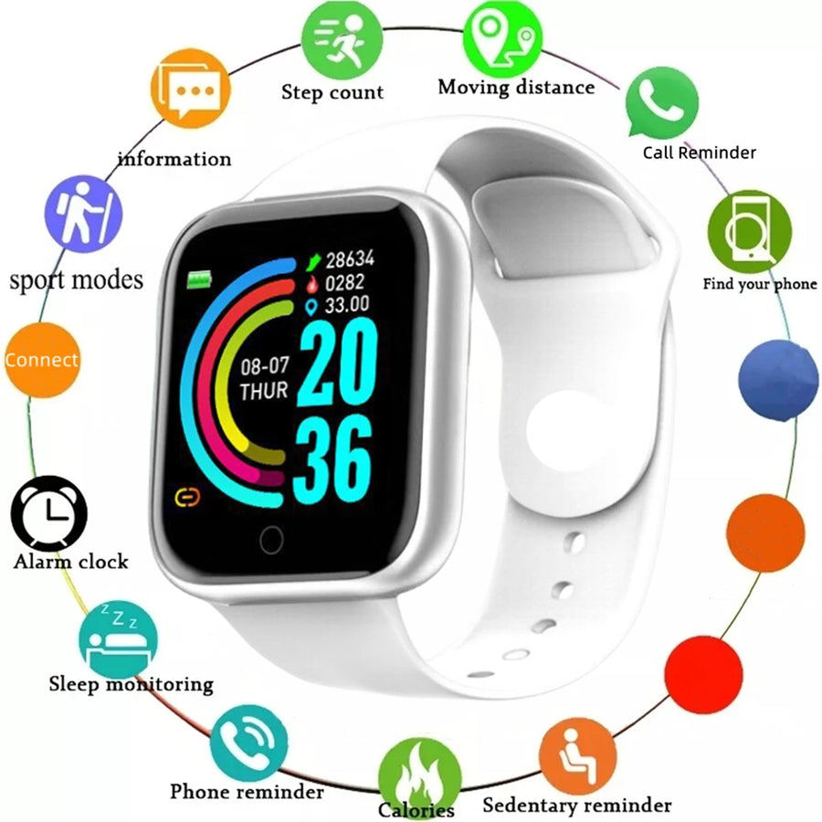 Smartwatch D13/116Plus – Men's/Women's Smartwatch | Health & Activity Tracker | Sports Bracelet Ideal Gift