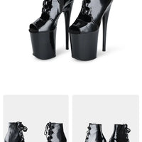 Sexy High Heel Ankle Boots - Stiletto, Exotic Platform, Club &amp; Dance