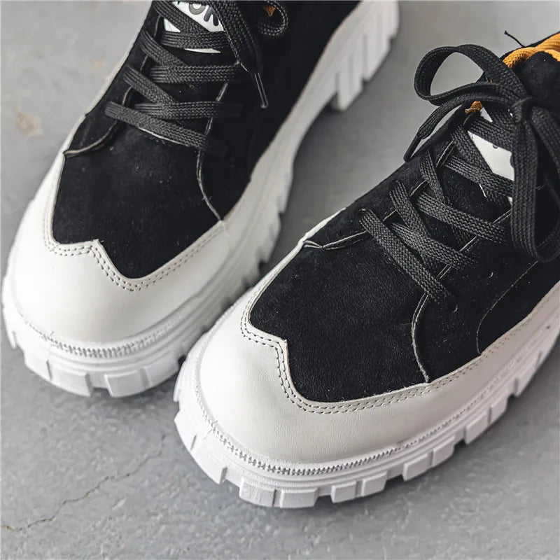 AeroStep Platform – Men’s Chunky & Breathable Sneakers