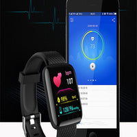 Smartwatch D13/116Plus – Men's/Women's Smartwatch | Health &amp; Activity Tracker | Sports Bracelet Ideal Gift