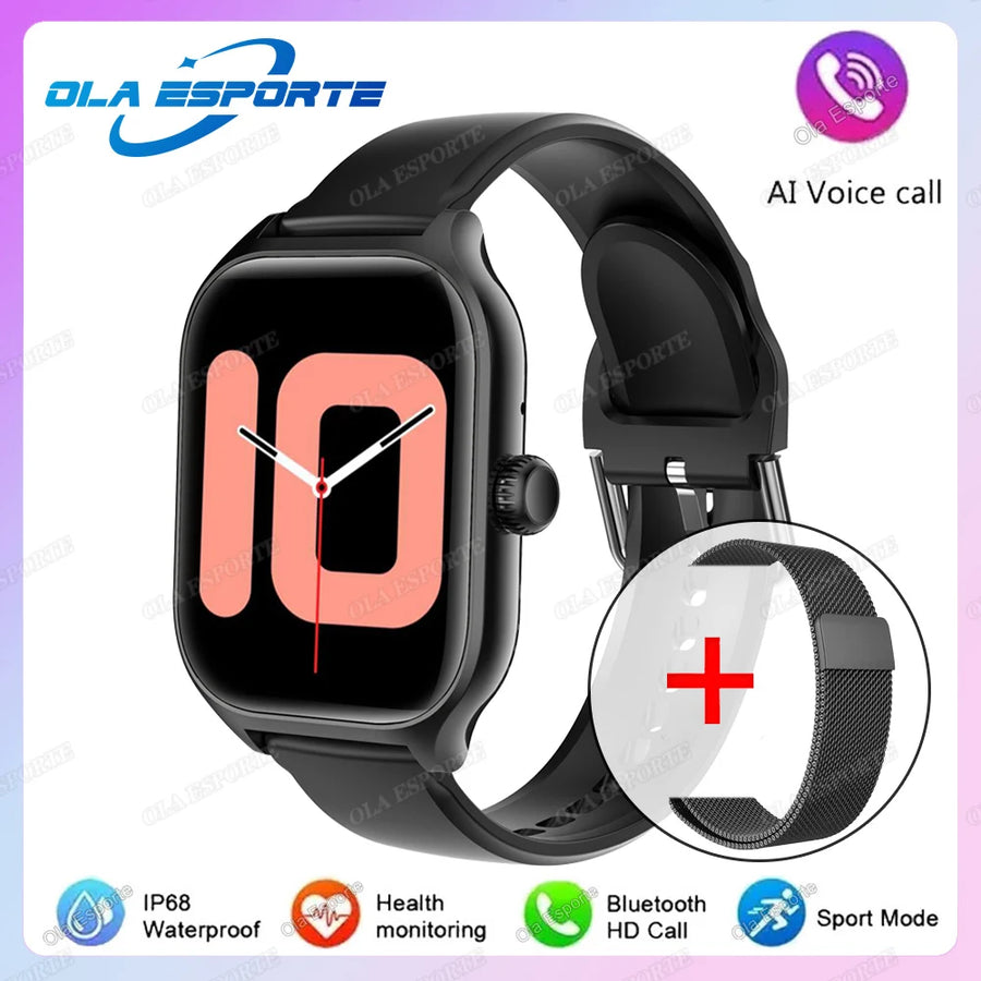Ola Esporte 2.01'' Connected Watch – Health, Calls & Notifications – Elegance and Performance in Everyday Life, 2025