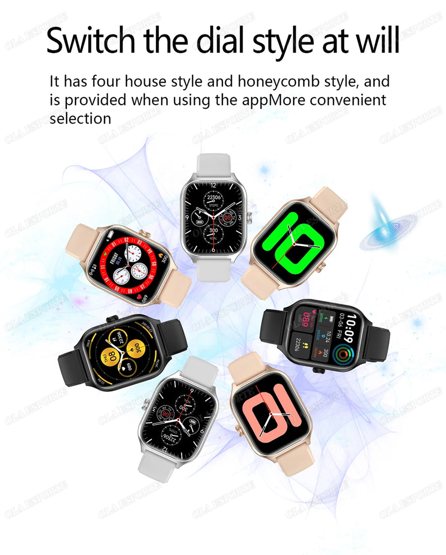 Ola Esporte 2.01'' Connected Watch – Health, Calls & Notifications – Elegance and Performance in Everyday Life, 2025