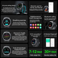 GUHUAVMI DT Watch Ultra 2025 – Smartwatch Homme