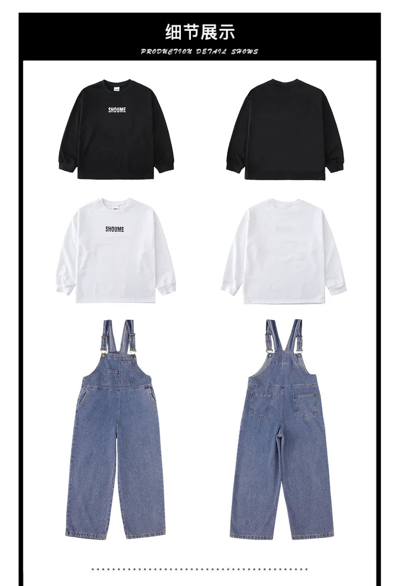 Tenue de Danse Enfant – Costume de Compétition Unisexe pour Jazz, Hip-Hop et Danse de Salon