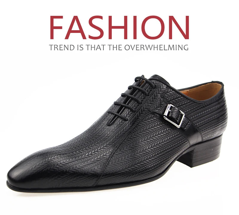 ASIMAYA Luxury Oxford – Chaussures Homme en Cuir Véritable